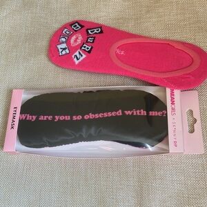 Mean Girls Eyemask & Burn Book Socks (NIB)